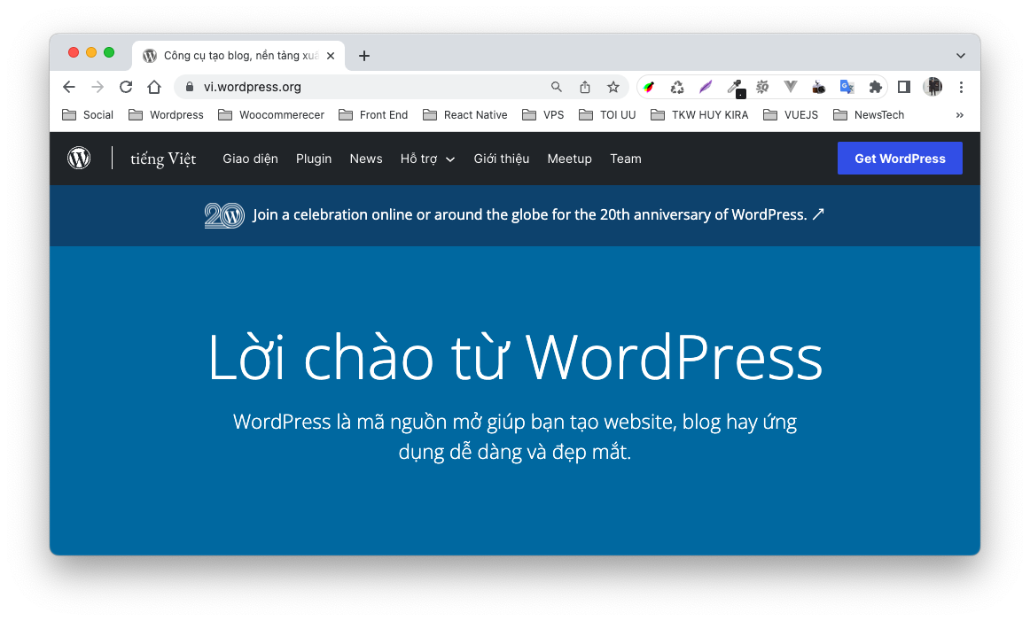 wordpress la gi