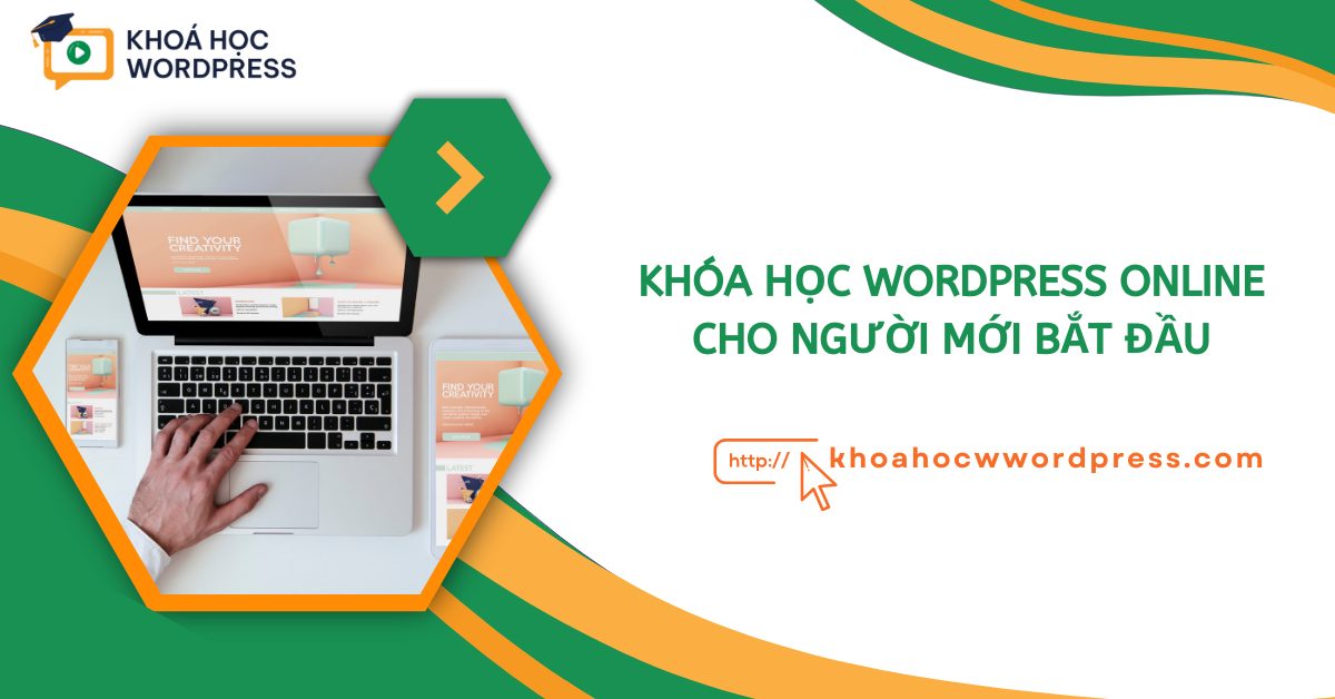 Khóa học wordpress online cho người mới bắt đầu 